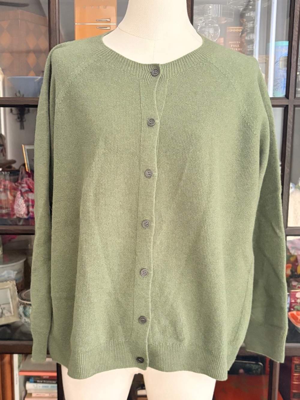 Never Worn Wool Cardigan size xl
